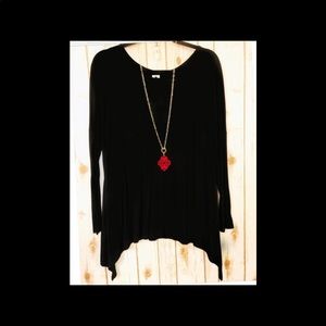 Solid black Tunic by Jamby ~ NWT